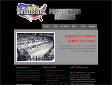 Tablet Screenshot of brutusinc.com